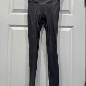 SPANX faux leather Leggings